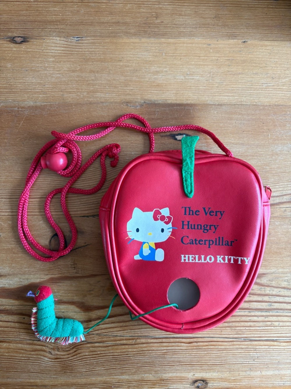 Hello Kitty x The Hungry Caterpillar purse